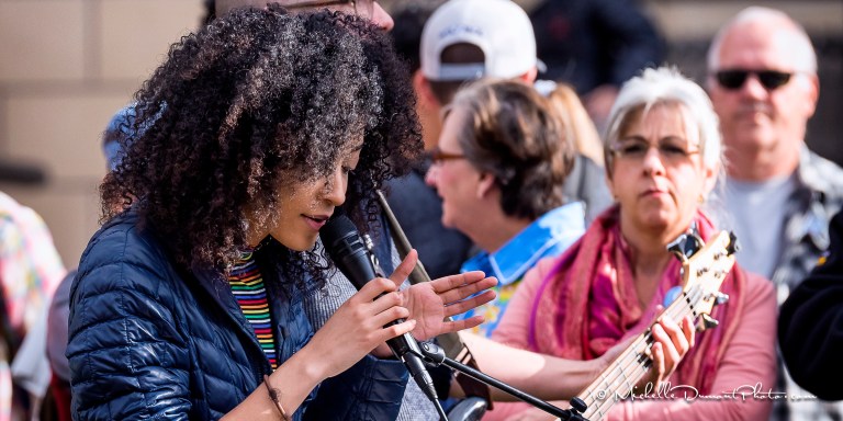 Rise and Vote - National Anthem Singer and Entertainer Grace Hay